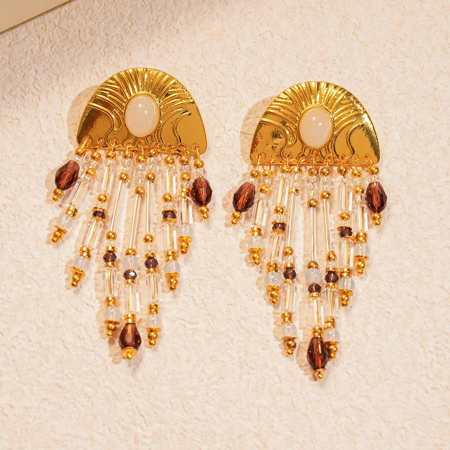 Стеклянные серьги-полукруги с текстурной кисточкой для женщин 2025 корейская мода, высококлассные, с индивидуальностью и темпераментом, роскошные дизайнерские, с цирконом
Стеклянные серьги-полукруги с текстурной кисточкой для женщин 2025 корейская мода, высококлассные, с индивидуальностью и темпераментом, роскошные дизайнерские, с цирконом