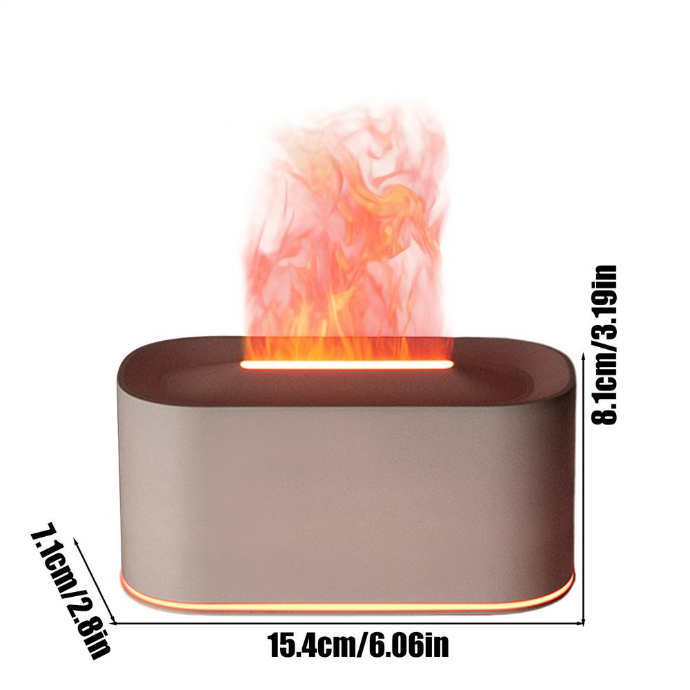 Flame Air Diffuser 220ml Scent Device With 7-Color Lights Fireplace Aromatherapy Diffuser For Homeowners Apartment Living Room білий
Flame Air Diffuser 220ml Scent Device With 7-Color Lights Fireplace Aromatherapy Diffuser For Homeowners Apartment Living Room білий