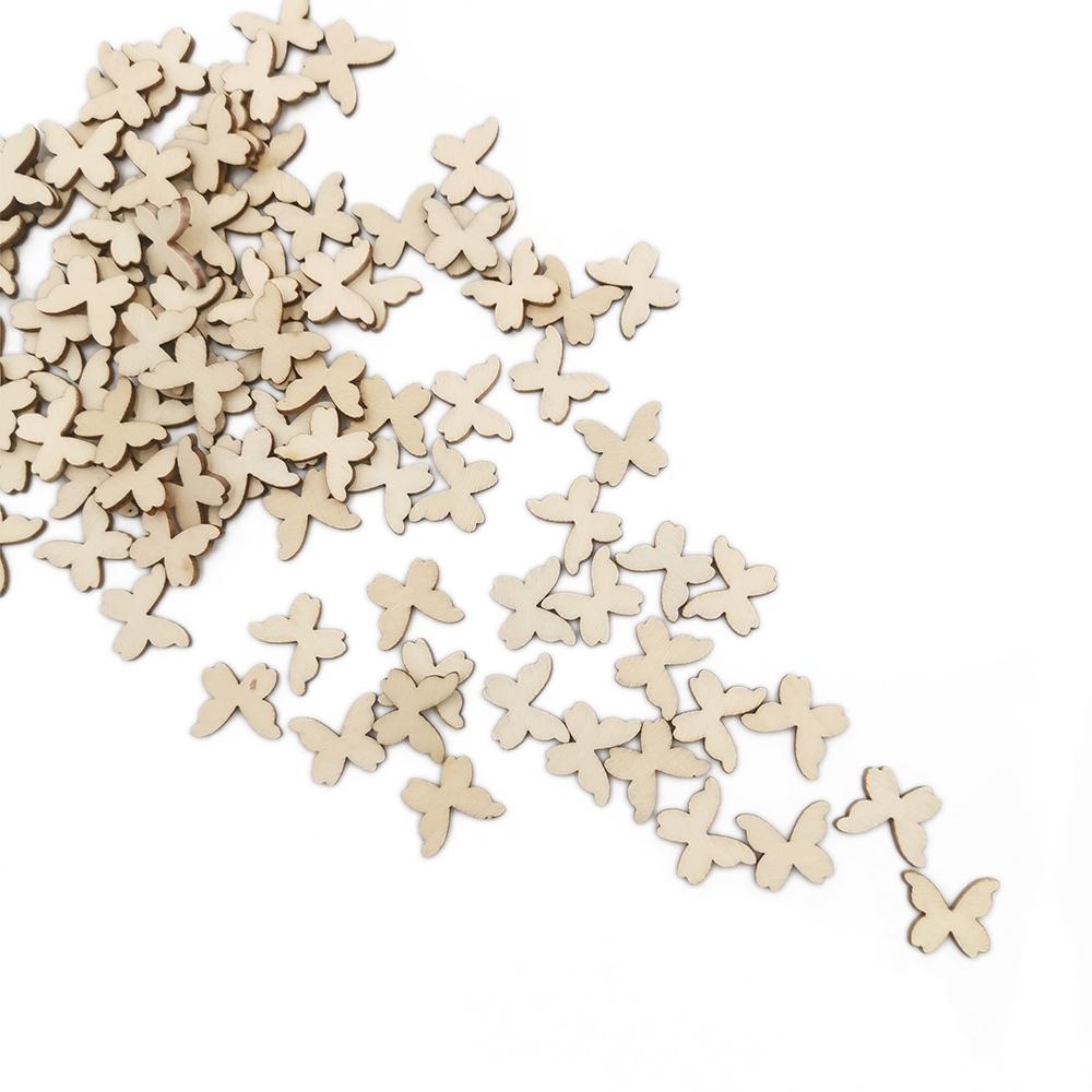 100pcs 10mm Wooden Butterflies/Hearts/Star/Blossom Craft Embellishments MDF Wooden Cutout Scrapbooking for DIY Art Wedding Decor 10mm(0.4inch)
100pcs 10mm Wooden Butterflies/Hearts/Star/Blossom Craft Embellishments MDF Wooden Cutout Scrapbooking for DIY Art Wedding Decor 10mm(0.4inch)