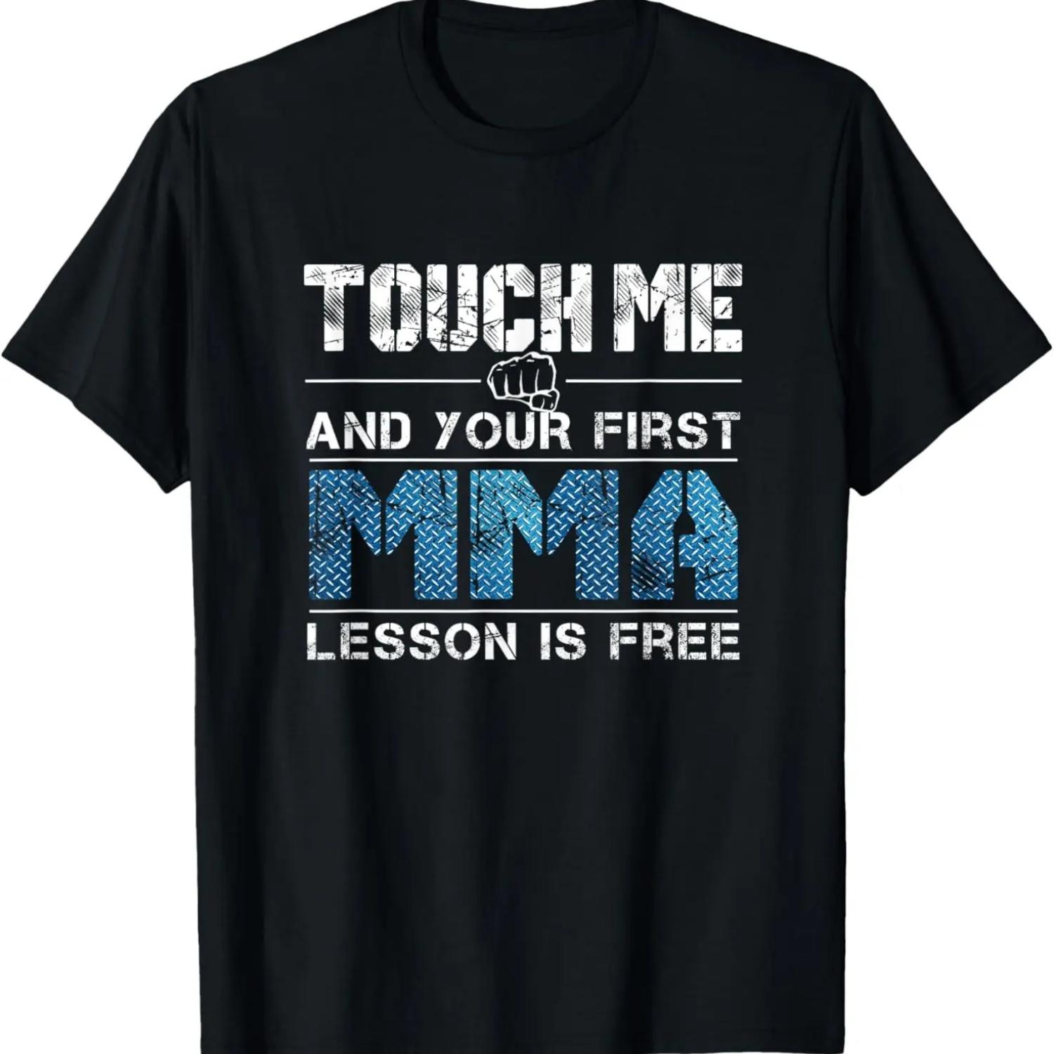 Touch Me & Your First MMA Lesson Is Free - Funny MMA T-Shirt XXXXXL чорний
Touch Me & Your First MMA Lesson Is Free - Funny MMA T-Shirt XXXXXL чорний