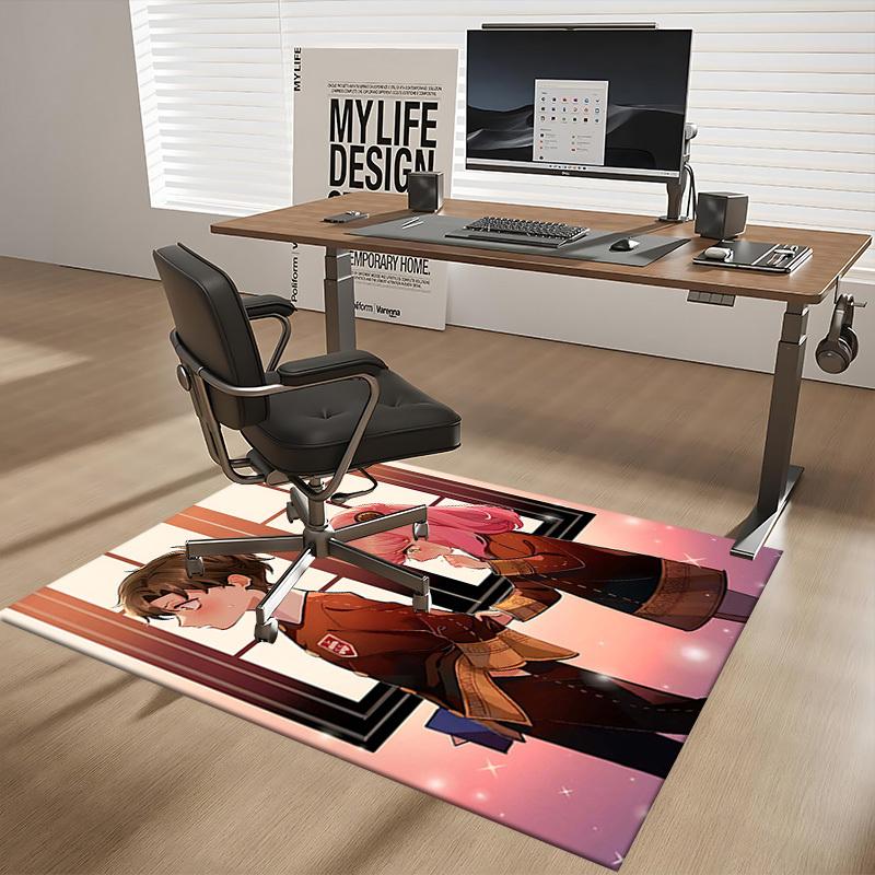 1pc Anime Cartoon Design Office Chair Mat - Pink Hair Girl with Brown Jacket, Suitable for Home Decor, Living Room, Bedroom, Game Room, Non-Slip Rug, 60cm by 90cm
1pc Anime Cartoon Design Office Chair Mat - Pink Hair Girl with Brown Jacket, Suitable for Home Decor, Living Room, Bedroom, Game Room, Non-Slip Rug, 60cm by 90cm