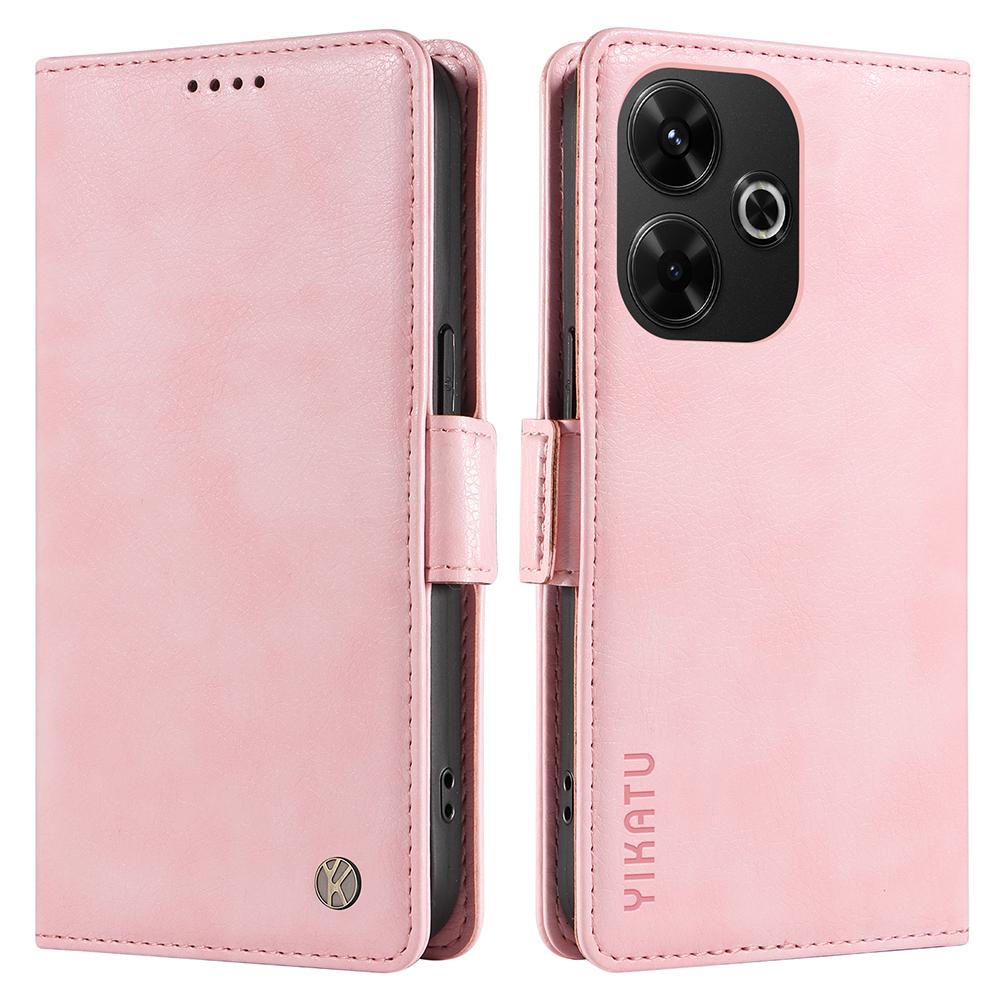 YIKATU YK-007 For Xiaomi Redmi 13 5G/13 4G Anti-Scratch PU Leather Stand Phone Case Wallet Phone Cover I
YIKATU YK-007 For Xiaomi Redmi 13 5G/13 4G Anti-Scratch PU Leather Stand Phone Case Wallet Phone Cover I