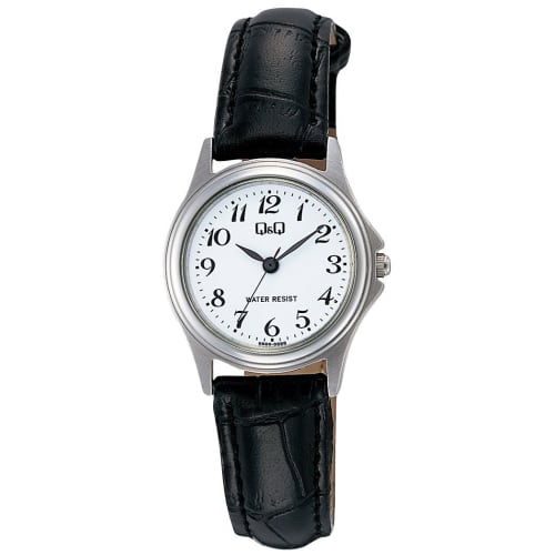 Citizen Q&Q Women s Analog Watch, Stainless Steel, Waterproof, Leather Strap, W379-304, White
Citizen Q&Q Women s Analog Watch, Stainless Steel, Waterproof, Leather Strap, W379-304, White