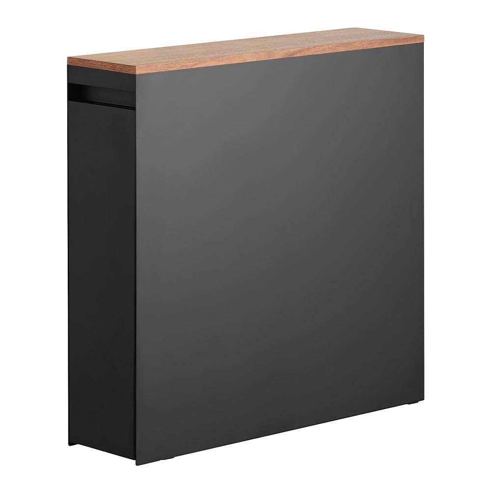 Slim toilet rack with concealed drawer Tower by Yamazaki Includes a toilet paper and a 14cm wide storage Ideal for narrow spaces and saving storage чорний
Slim toilet rack with concealed drawer Tower by Yamazaki Includes a toilet paper and a 14cm wide storage Ideal for narrow spaces and saving storage чорний