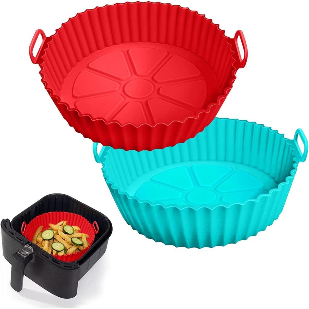 1 pcs Air Fryer Silicone Liners Pot for 3 to 5 QT Replacement of Flammable Parchment Paper,Reusable Baking Tray Oven Accessories красный
1 pcs Air Fryer Silicone Liners Pot for 3 to 5 QT Replacement of Flammable Parchment Paper,Reusable Baking Tray Oven Accessories красный