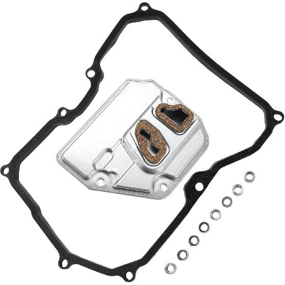 No.24347551087 Transmission Filter Gasket Kit for Mini Cooper 2002-2008 Durable Silver Tone Engine Automatic Transmission Filter Kit Metal Cork 1Set
No.24347551087 Transmission Filter Gasket Kit for Mini Cooper 2002-2008 Durable Silver Tone Engine Automatic Transmission Filter Kit Metal Cork 1Set