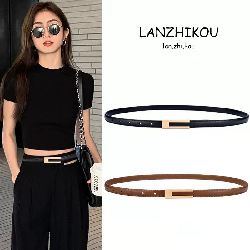 Women S Thin Belt Leather Decorative Dress High-End Waist Black Waist Belt 105cm чорний
Women S Thin Belt Leather Decorative Dress High-End Waist Black Waist Belt 105cm чорний