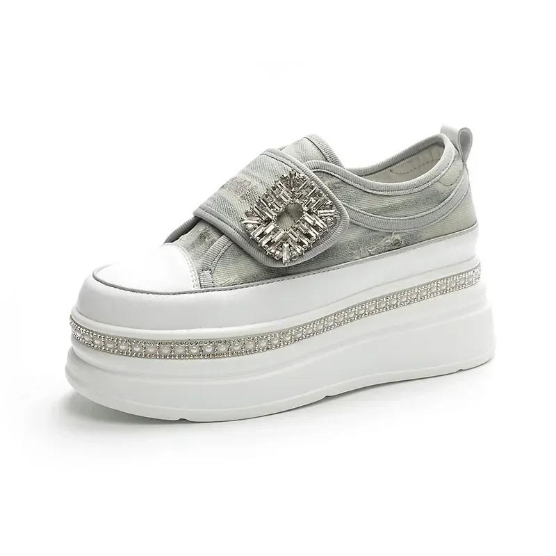 6 см джинсовая ромбовидная платформа танкетка натуральная кожа повседневные весна лето осень удобные кроссовки высокого бренда на толстом каблуке обувь 34 синий
6 см джинсовая ромбовидная платформа танкетка натуральная кожа повседневные весна лето осень удобные кроссовки высокого бренда на толстом каблуке обувь 34 синий