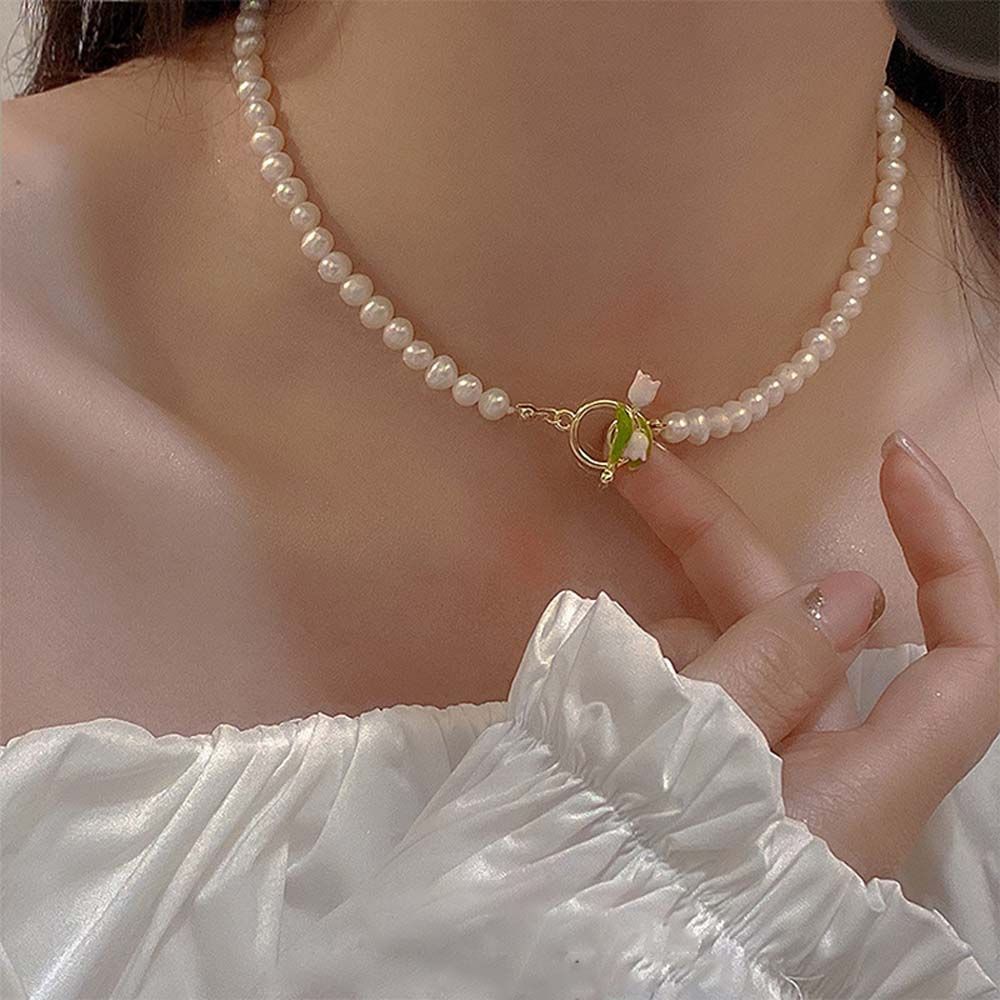 Style Fashion Imitation Pearl Choker Tulip Pearl Necklace Necklace Jewelry Flowers Pearl Bracelet Necklace
Style Fashion Imitation Pearl Choker Tulip Pearl Necklace Necklace Jewelry Flowers Pearl Bracelet Necklace
