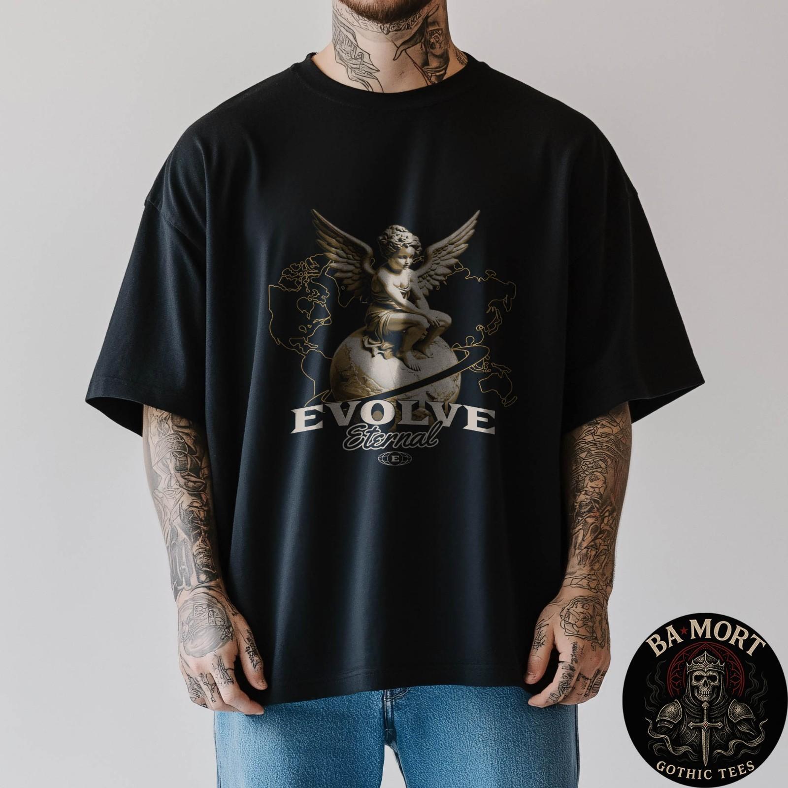 Vintage Evolve Eternal World Graphic Streetwear T-Shirt 5XL різнокольоровий
Vintage Evolve Eternal World Graphic Streetwear T-Shirt 5XL різнокольоровий
