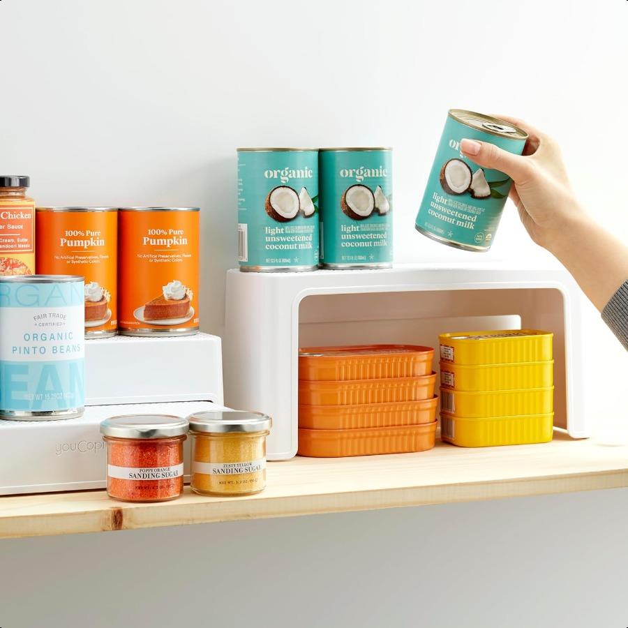 ShelfSteps Органайзер для банок 3 полки Белый United States
ShelfSteps Органайзер для банок 3 полки Белый United States