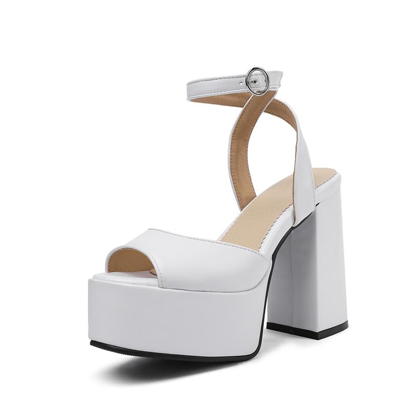 2025 Босоножки женские с открытым носком и ремешком на щиколотке, на супер массивном каблуке и платформе, с вырезами, сексуальные, летняя обувь для вечеринок 39 белый
2025 Босоножки женские с открытым носком и ремешком на щиколотке, на супер массивном каблуке и платформе, с вырезами, сексуальные, летняя обувь для вечеринок 39 белый