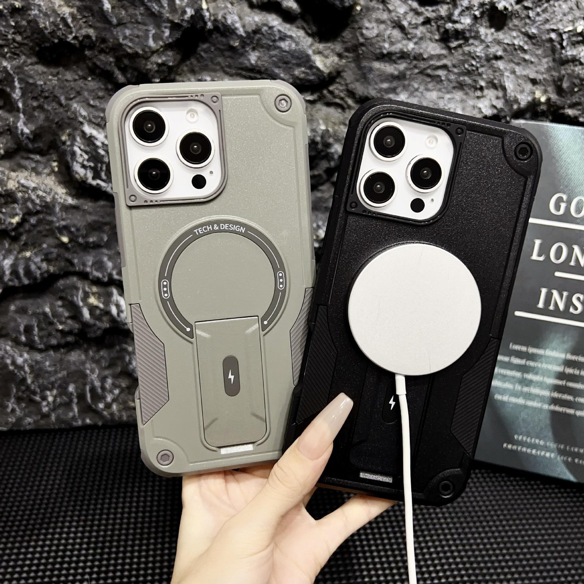 Invisible Bracket Magnetically Absorbed Mobile Phone Case Suitable for IPhone 16 Pro Protective Case Apple 15 Case 14plus iPhone16Plus
Invisible Bracket Magnetically Absorbed Mobile Phone Case Suitable for IPhone 16 Pro Protective Case Apple 15 Case 14plus iPhone16Plus