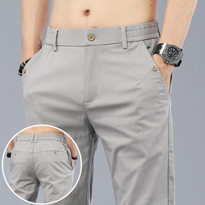 Summer Men s Classic Solid Color Casual Pants Business Stretch Cotton Slim Brand Trousers Male 27 чёрный
Summer Men s Classic Solid Color Casual Pants Business Stretch Cotton Slim Brand Trousers Male 27 чёрный