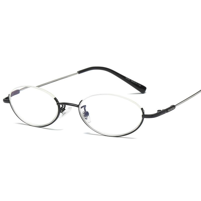 Blue Light Blocking Round Half-Frame Retro Reading Glasses (Unisex, Metal Frame) +1.00
Blue Light Blocking Round Half-Frame Retro Reading Glasses (Unisex, Metal Frame) +1.00
