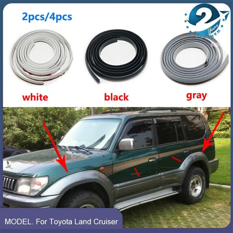 Для Toyota Land Cruiser LC80 4500 1991-1997/Prado LC95 3400 боковые расширители крыльев колесных арок резиновая уплотнительная лента наклейка 1,5 м
Для Toyota Land Cruiser LC80 4500 1991-1997/Prado LC95 3400 боковые расширители крыльев колесных арок резиновая уплотнительная лента наклейка 1,5 м