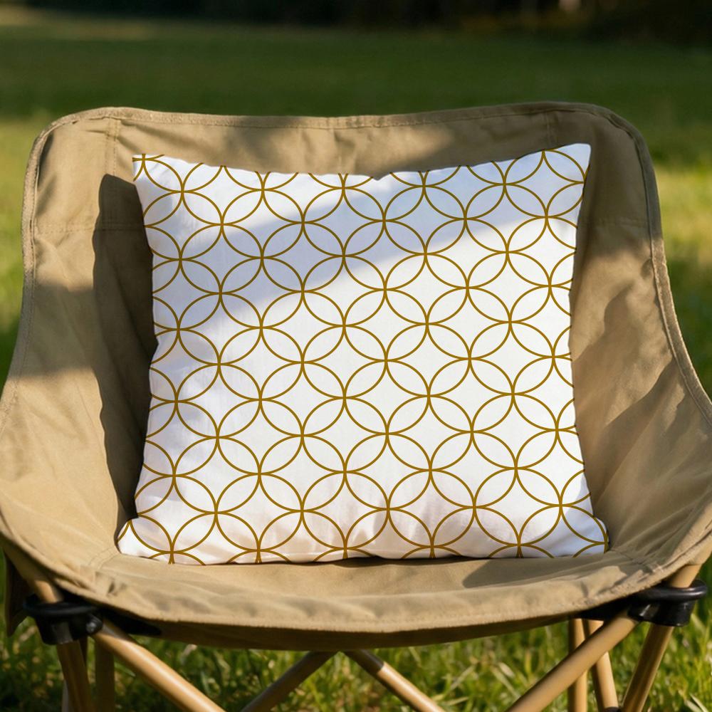 Japanese Golden Lines Cushion Cover Soft Reversible Durable Pillow Cover MultiScene Use for Home Car Daily Comfort 30X30cm
Japanese Golden Lines Cushion Cover Soft Reversible Durable Pillow Cover MultiScene Use for Home Car Daily Comfort 30X30cm