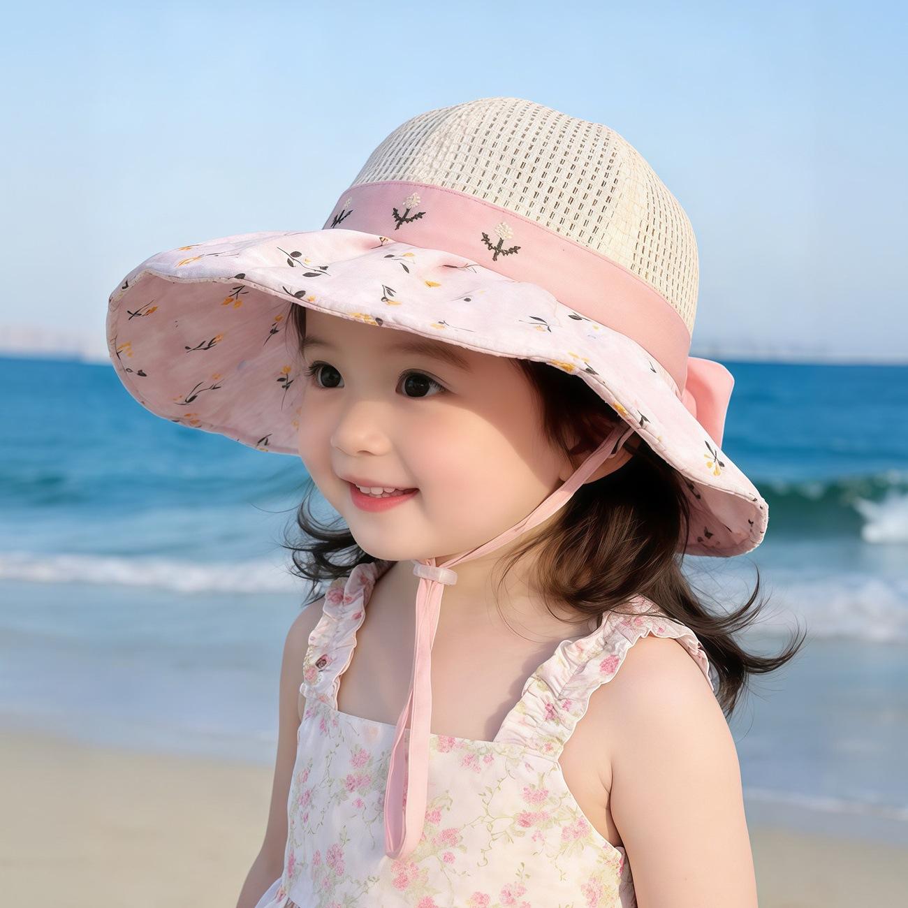 Girl Sun Hat 50-54cm 2-8 Years Summer Breathable Mesh Fishing Princess Girls Hats Wide Brim Girl s Cap Bowknot Children Cap 50-54cm розовый
Girl Sun Hat 50-54cm 2-8 Years Summer Breathable Mesh Fishing Princess Girls Hats Wide Brim Girl s Cap Bowknot Children Cap 50-54cm розовый