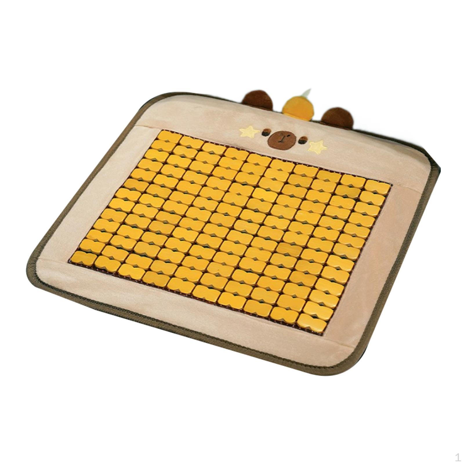 Cushion with Bamboo Mat, Cartoon Accessory for Computer and Game Chairs Capybara
Cushion with Bamboo Mat, Cartoon Accessory for Computer and Game Chairs Capybara