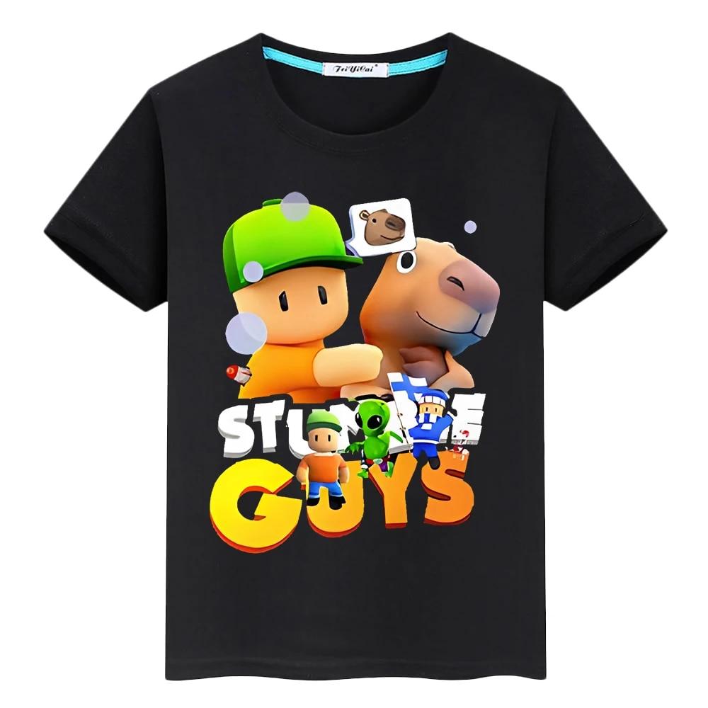 Футболка из 100% хлопка с принтом Stumble Guys для мальчиков, футболки с рисунком «Гордость», короткие повседневные топы Kawaii, цельная детская одежда y2k, детская одежда для девочек 120 чёрный
Футболка из 100% хлопка с принтом Stumble Guys для мальчиков, футболки с рисунком «Гордость», короткие повседневные топы Kawaii, цельная детская одежда y2k, детская одежда для девочек 120 чёрный