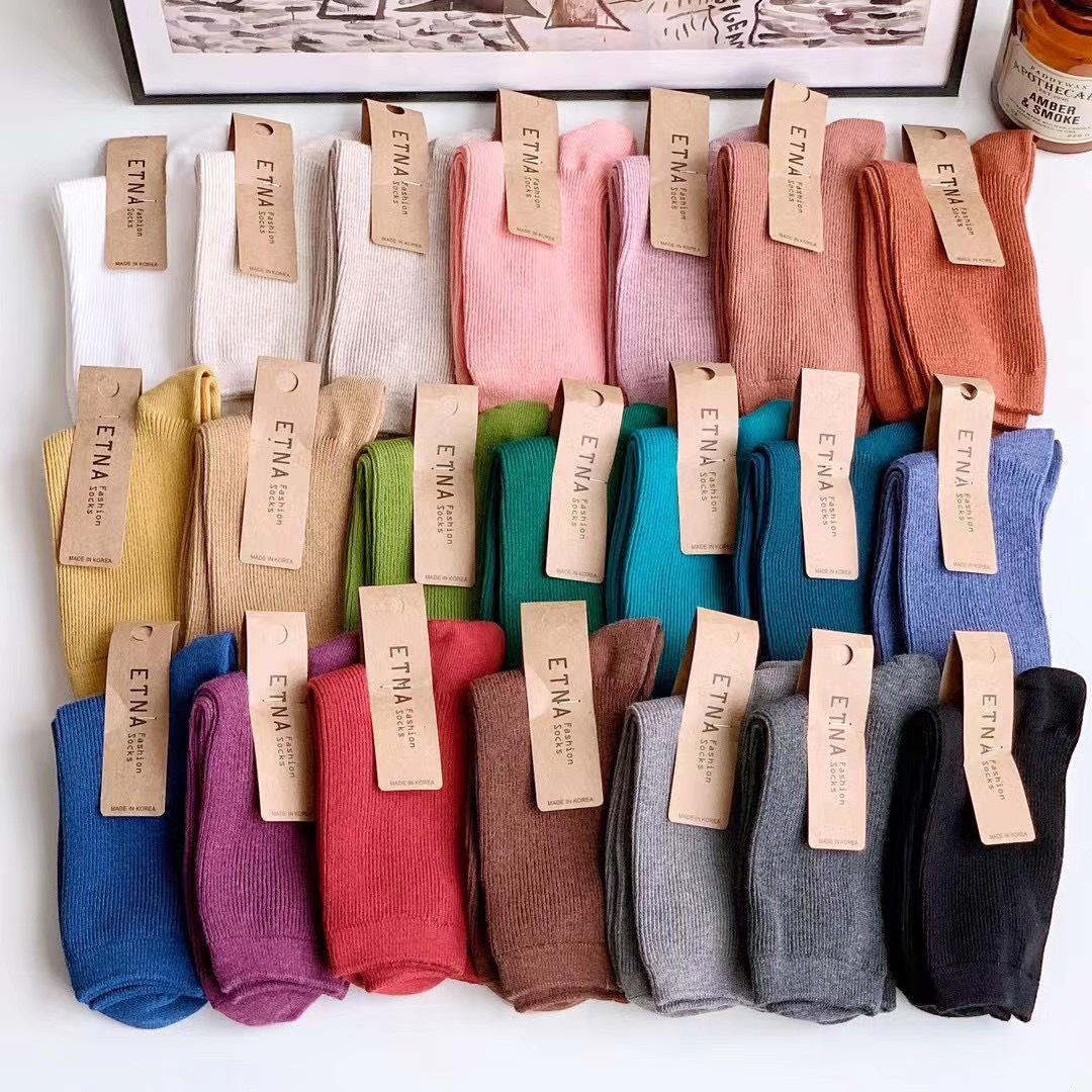 Double Knit Fine Stripe Korean Women s Mid-Calf Cotton Socks - Solid Colors, Fashionable Autumn Collection in 21 Shades One Size (Fits 35-40)
Double Knit Fine Stripe Korean Women s Mid-Calf Cotton Socks - Solid Colors, Fashionable Autumn Collection in 21 Shades One Size (Fits 35-40)