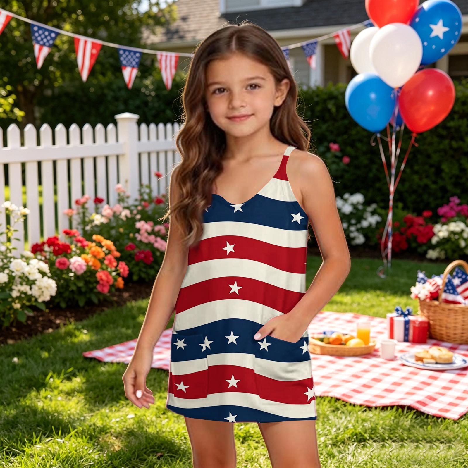 Girls Summer V Neck Sleeveless Romper Dress with Pockets and Attached Shorts Suitable for Casual Outdoor Activities and Daily Wear 170 бежевый
Girls Summer V Neck Sleeveless Romper Dress with Pockets and Attached Shorts Suitable for Casual Outdoor Activities and Daily Wear 170 бежевый