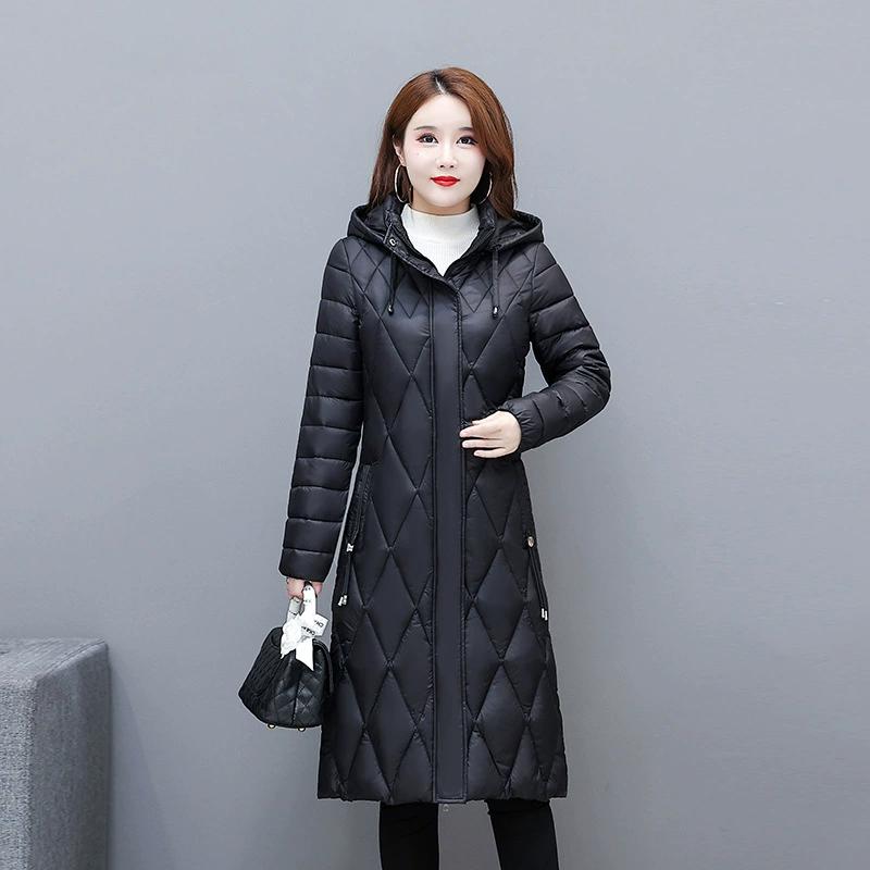 Зимняя длинная куртка для женщин среднего возраста с капюшоном, повседневное утолщенное теплое хлопковое стеганое пальто, женские парки, зимнее пальто M
Зимняя длинная куртка для женщин среднего возраста с капюшоном, повседневное утолщенное теплое хлопковое стеганое пальто, женские парки, зимнее пальто M