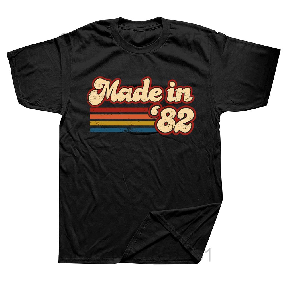 Vintage Retro 1982 Birthday Made in 1982 Birthday Party Men T Shirts Limited Edition Loose Graphic Tee Cotton Classic Tshirts 4XL
Vintage Retro 1982 Birthday Made in 1982 Birthday Party Men T Shirts Limited Edition Loose Graphic Tee Cotton Classic Tshirts 4XL