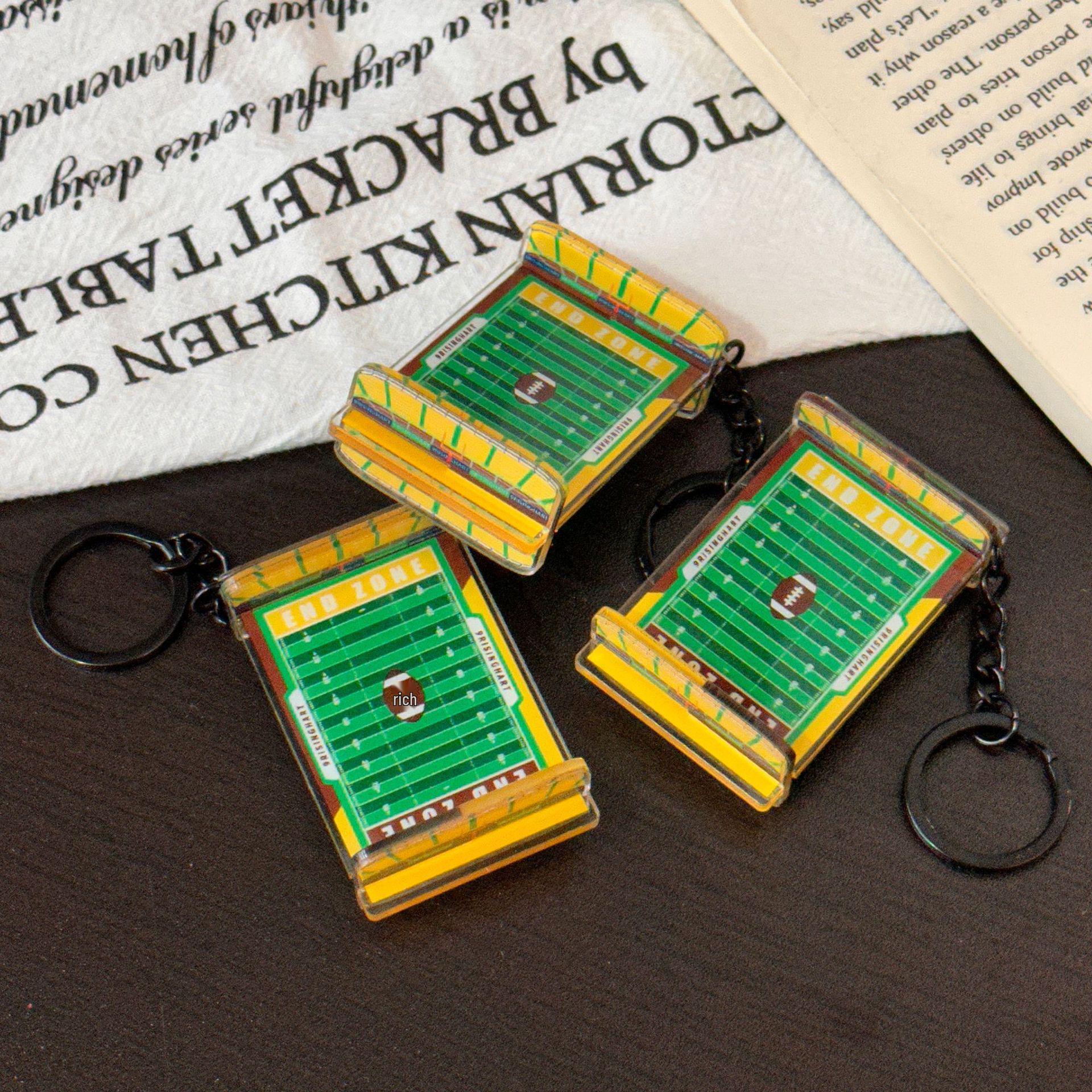 Women s Rugby Field Keychain Pendant - Original Acrylic Souvenir Gift
Women s Rugby Field Keychain Pendant - Original Acrylic Souvenir Gift