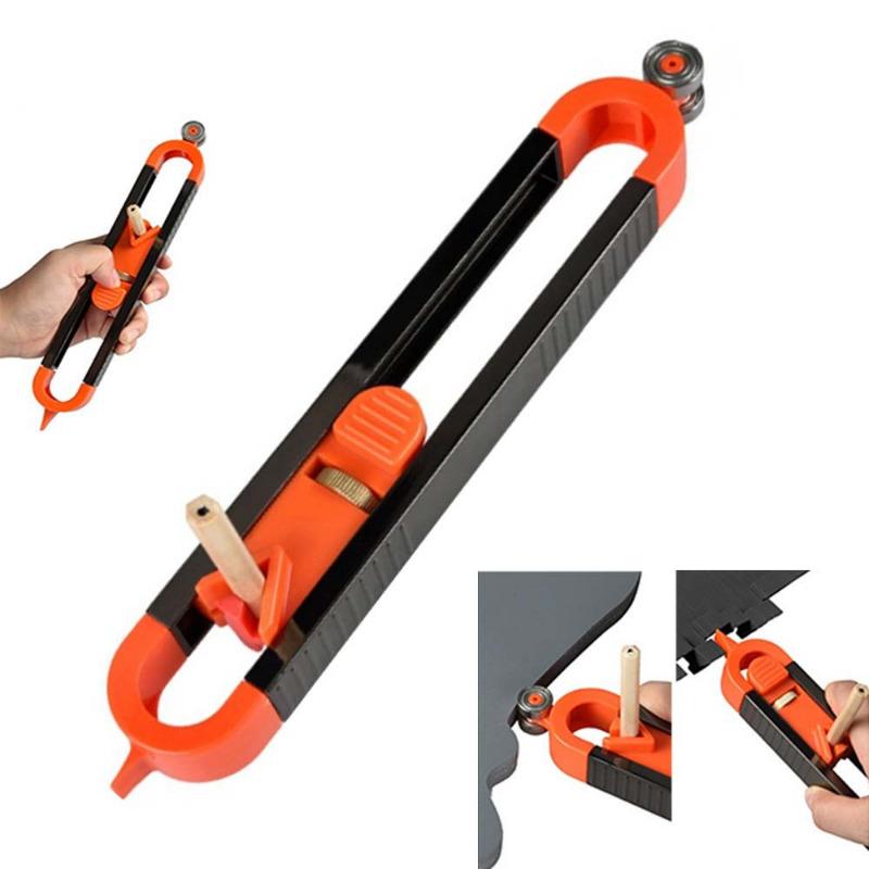 Profile Scribing Ruler Contour Gauge With Lock Adjustable Locking Precise Woodworking Measuring Gauge Measurement Tool
Profile Scribing Ruler Contour Gauge With Lock Adjustable Locking Precise Woodworking Measuring Gauge Measurement Tool