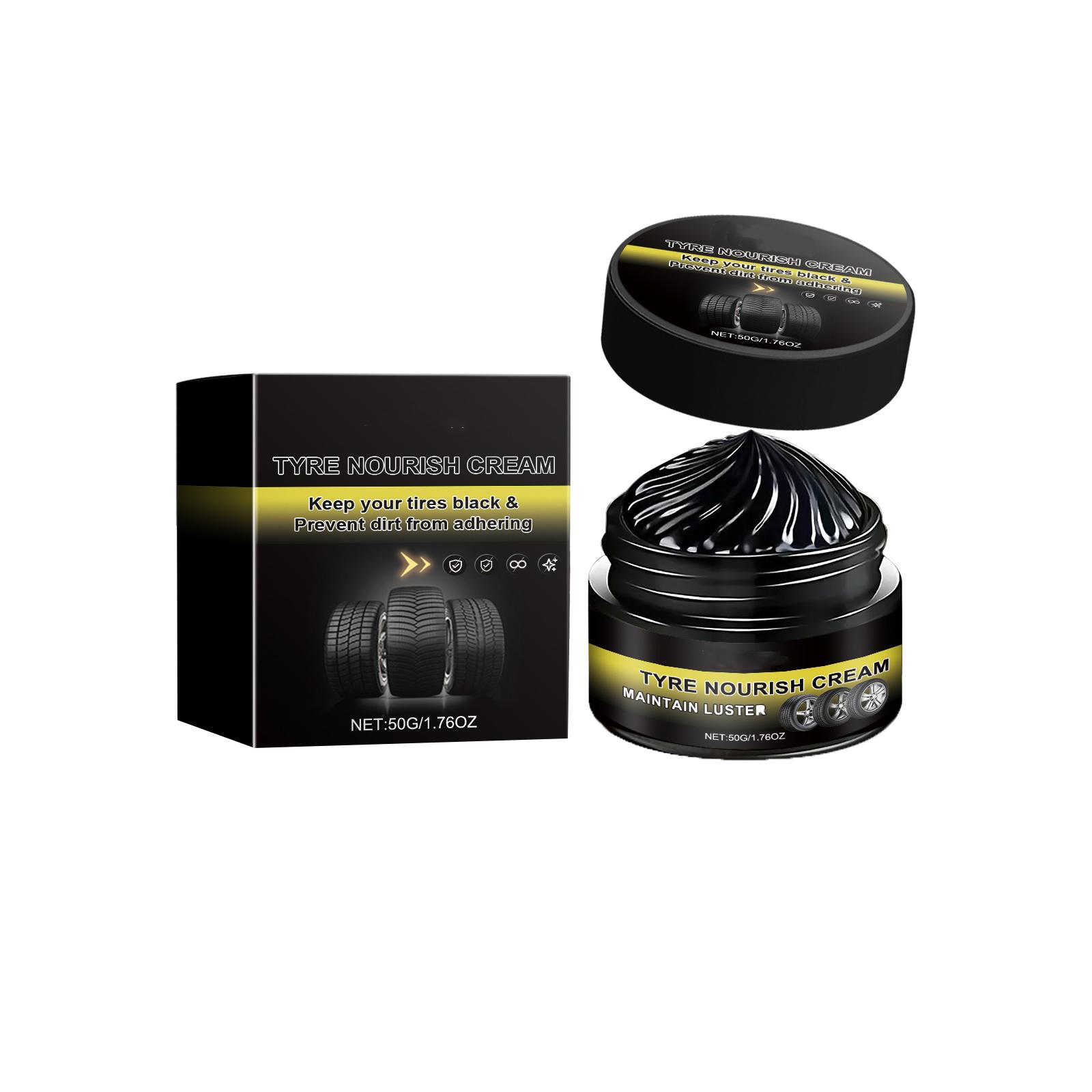 Tyre Nourish Cream for Long Lasting Shine and Protection Suitable for Various Vehicle Tires 150g Jar for Maintenance and Care One Size чёрный
Tyre Nourish Cream for Long Lasting Shine and Protection Suitable for Various Vehicle Tires 150g Jar for Maintenance and Care One Size чёрный