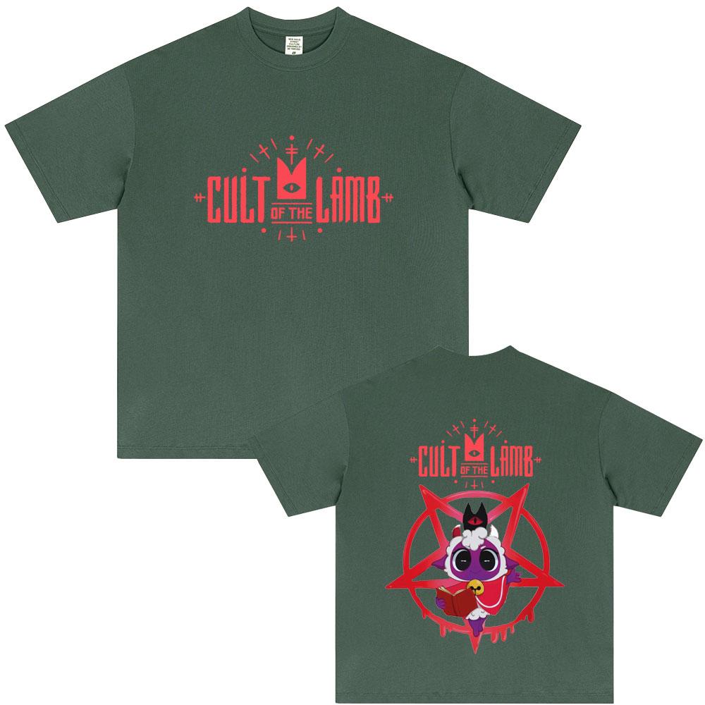 Hot Sale Game Cult of The Lamb Funny Graphic Tshirt Unisex Women Casual Soft Cotton T Shirts Unisexs Vintage Oversized Streetwear 4XL
Hot Sale Game Cult of The Lamb Funny Graphic Tshirt Unisex Women Casual Soft Cotton T Shirts Unisexs Vintage Oversized Streetwear 4XL