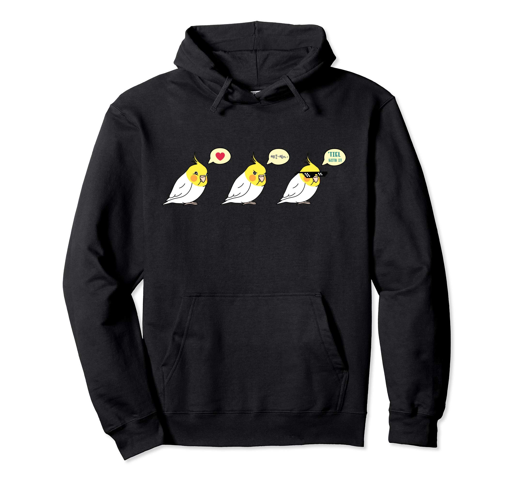 Толстовка с капюшоном Chubby Lutino Cockatiel Mood Cool Love Angry Parrot Kawaii чёрный
Толстовка с капюшоном Chubby Lutino Cockatiel Mood Cool Love Angry Parrot Kawaii чёрный