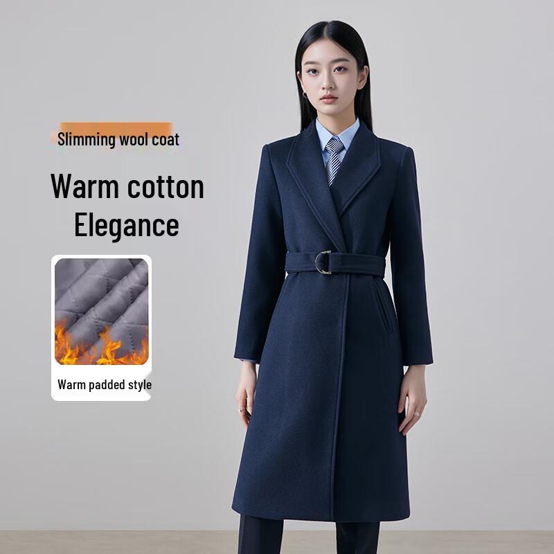 Terman Padded Wool Blend Winter Coat for Women 2XL
Terman Padded Wool Blend Winter Coat for Women 2XL