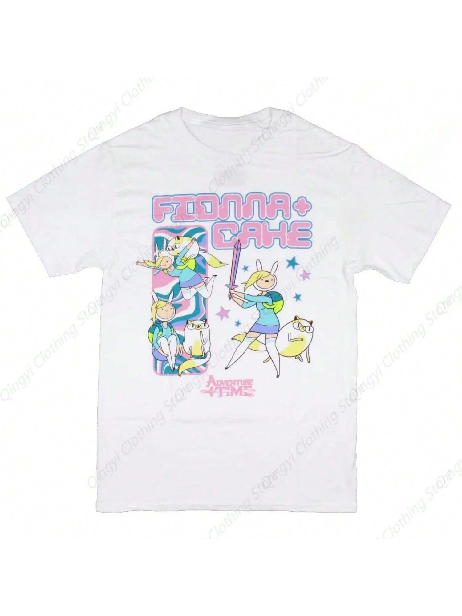 2025summer New Cartoon Women s Fionna & Cake Boyfriend Fit T-Shirt White XXXXXL
2025summer New Cartoon Women s Fionna & Cake Boyfriend Fit T-Shirt White XXXXXL