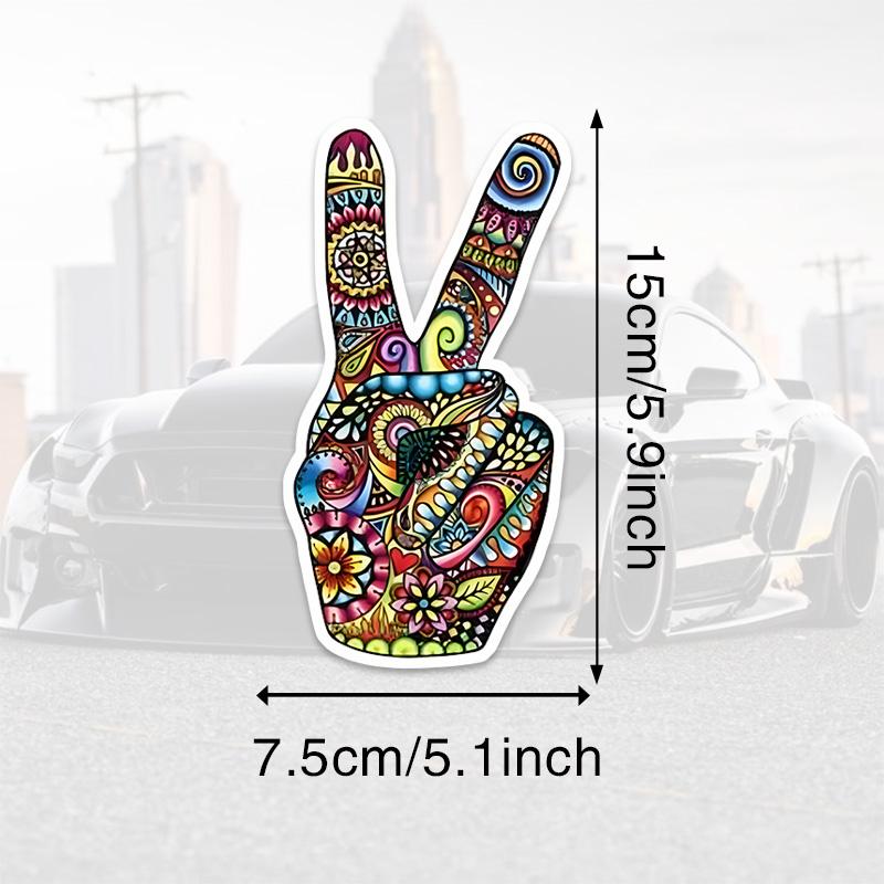 DS29 # 7.5x15см Peaceful Vibes Милая виниловая наклейка со знаком мира для украшения автомобиля, ноутбука и окна 15x7.5cm
DS29 # 7.5x15см Peaceful Vibes Милая виниловая наклейка со знаком мира для украшения автомобиля, ноутбука и окна 15x7.5cm