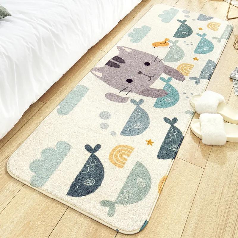 Cartoon Creative Bedroom Long Rug Super-density Fluffy Bedside Carpet with Absorbent Non-slip Bathroom Doormat Area Rugs 40x120cm
Cartoon Creative Bedroom Long Rug Super-density Fluffy Bedside Carpet with Absorbent Non-slip Bathroom Doormat Area Rugs 40x120cm