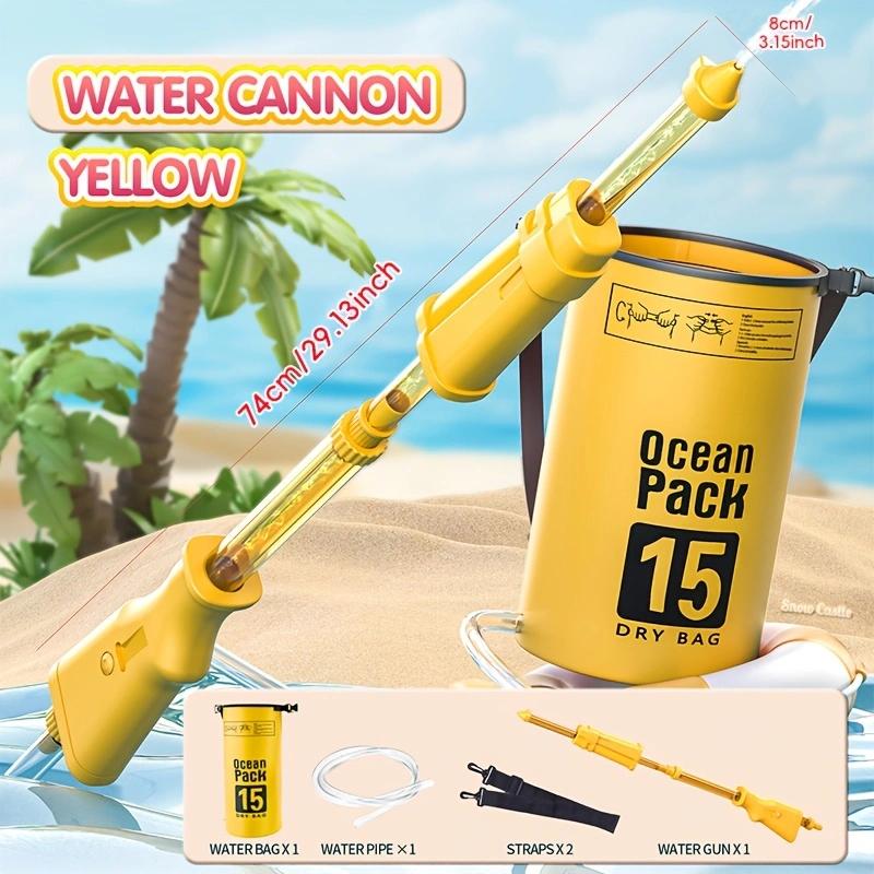 Summer Water Gun 15 Meter Range, Backpack Water Tank, Kids Outdoor Play, Beach Pool Game, Outdoor Water Battle Game жёлтый
Summer Water Gun 15 Meter Range, Backpack Water Tank, Kids Outdoor Play, Beach Pool Game, Outdoor Water Battle Game жёлтый