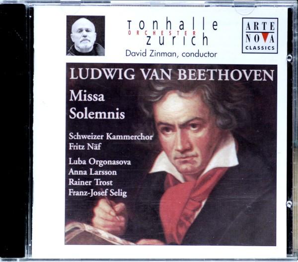 CD LUDWIG VAN BEETHOVEN; DAVID ZINMAN; - Beethoven: Missa Solemnis 74321870742 Arte Nova Class 2002 Europe Classical Used
CD LUDWIG VAN BEETHOVEN; DAVID ZINMAN; - Beethoven: Missa Solemnis 74321870742 Arte Nova Class 2002 Europe Classical Used