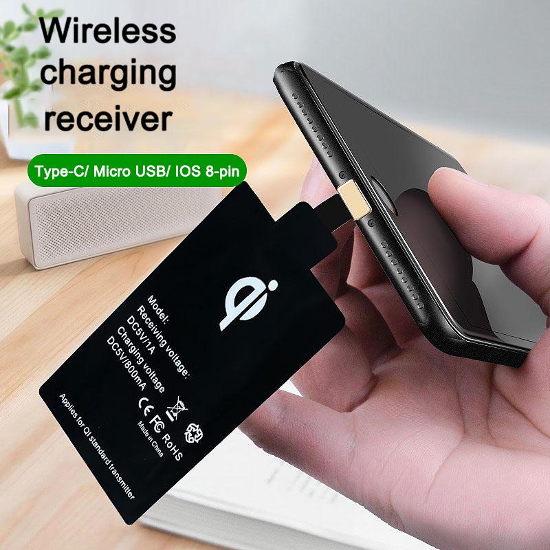 Беспроводной зарядный приемник для iPhone 5 6 7 Micro USB Type C Универсальное быстрое беспроводное зарядное устройство для Samsung Xiaomi Redmi 9
Беспроводной зарядный приемник для iPhone 5 6 7 Micro USB Type C Универсальное быстрое беспроводное зарядное устройство для Samsung Xiaomi Redmi 9