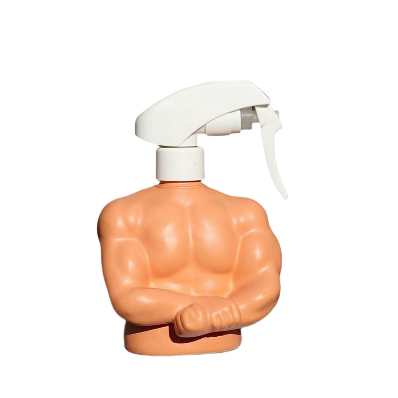 Creative Muscle Man Shaped Spray Bottle Home Decorative Functional Water Sprayer for Plants and Cleaning Use with Adjustable Nozzle one size білий
Creative Muscle Man Shaped Spray Bottle Home Decorative Functional Water Sprayer for Plants and Cleaning Use with Adjustable Nozzle one size білий