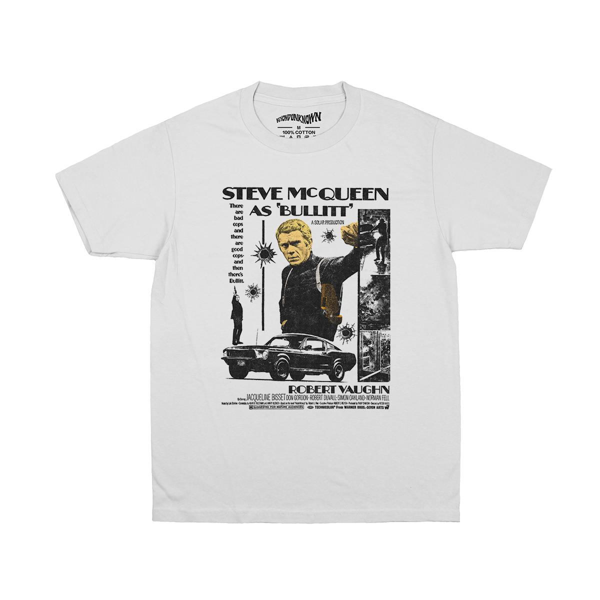 Bullitt TShirt 60S Movie Steve McQueen Dirty Harry Magnum Force Unisexs Women Short Sleeves Printed Clothing Loose Cotton Shirt S
Bullitt TShirt 60S Movie Steve McQueen Dirty Harry Magnum Force Unisexs Women Short Sleeves Printed Clothing Loose Cotton Shirt S