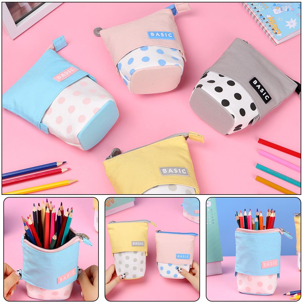 School Supplies Large Capacity Pencil Case Makeup Pouch Telescopic Pen Bag Zipper Storage Box
School Supplies Large Capacity Pencil Case Makeup Pouch Telescopic Pen Bag Zipper Storage Box