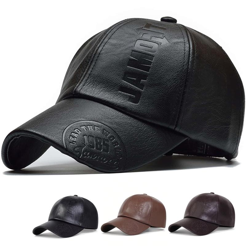 Unisex 1985 Imprinting Leather Baseball Caps Spring and Autumn Outdoor Adjustable Casual Hats Sunscreen Hat коричневий
Unisex 1985 Imprinting Leather Baseball Caps Spring and Autumn Outdoor Adjustable Casual Hats Sunscreen Hat коричневий