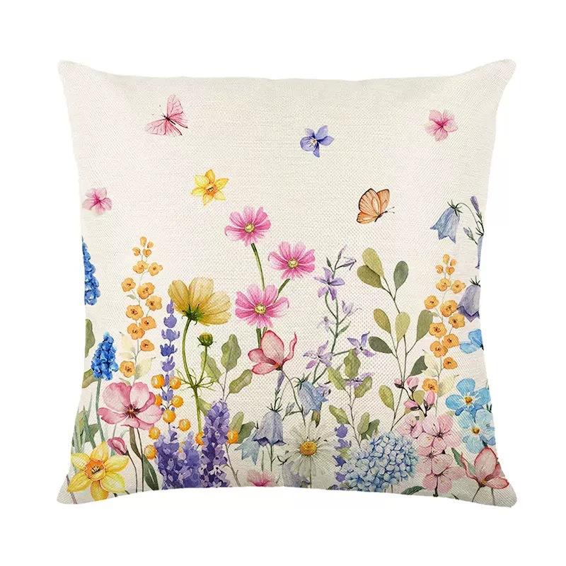 Spring Flowers Butterfly Pudding Cover Linen Flowers Letter Pudding Cover 45 * 45Cm
Spring Flowers Butterfly Pudding Cover Linen Flowers Letter Pudding Cover 45 * 45Cm