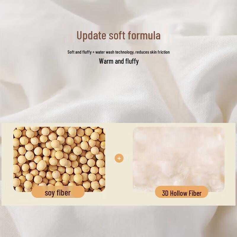 Mengjie Soy Fiber All-Season Antibacterial Quilt
Mengjie Soy Fiber All-Season Antibacterial Quilt