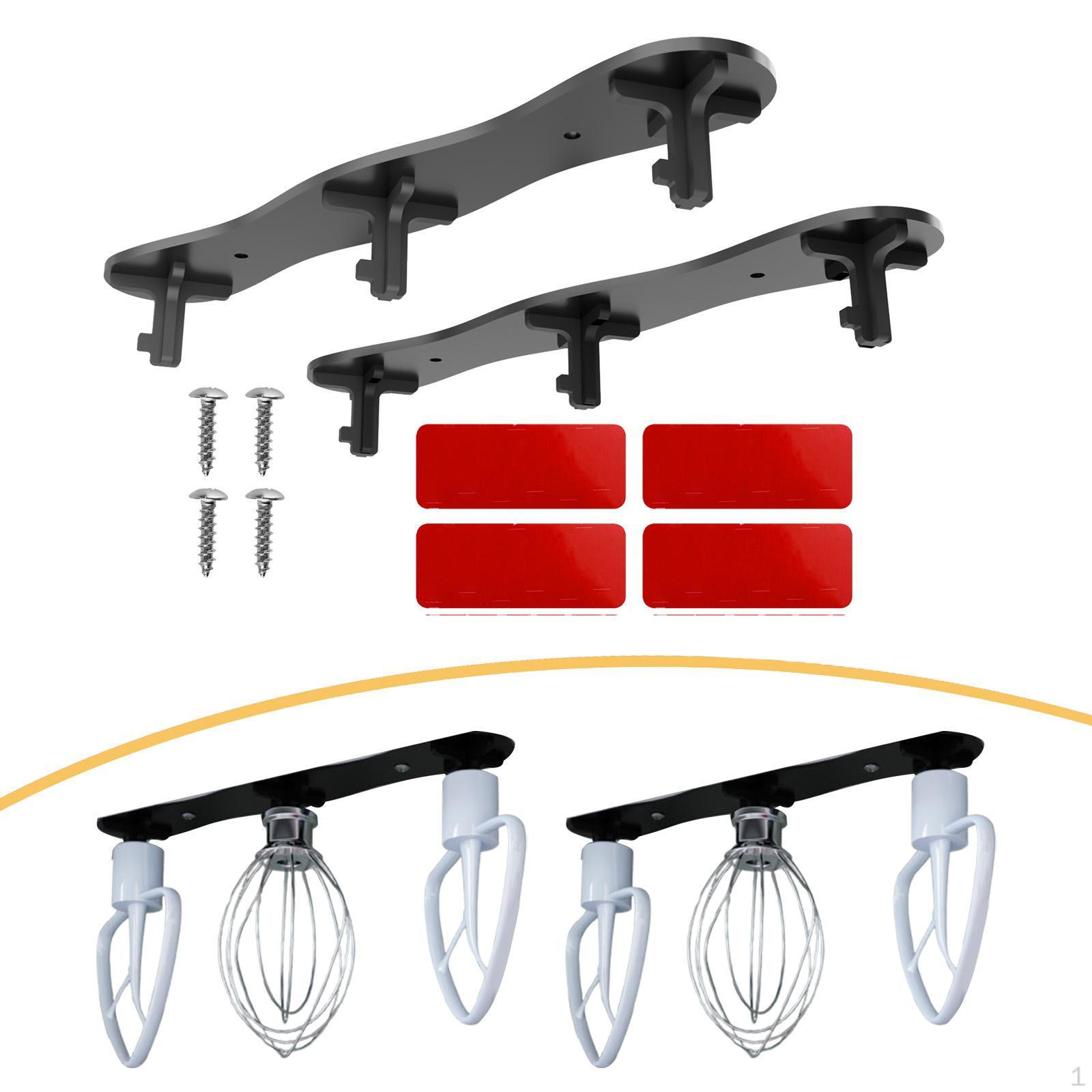 2x Stand Mixer Attachment Holder Wall Mount Holder,Hanging Hooks Premium Heavy Duty Organization
2x Stand Mixer Attachment Holder Wall Mount Holder,Hanging Hooks Premium Heavy Duty Organization