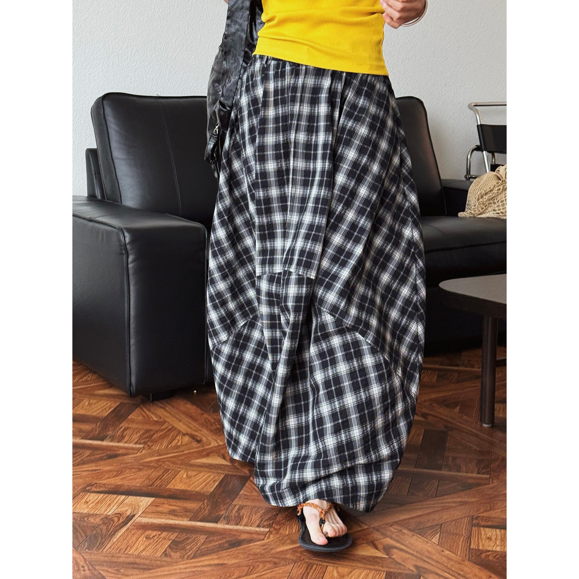 Johnature Летняя японская повседневная клетчатая юбка, трехмерный силуэт, пушистые длинные юбки для женщин S чёрный
Johnature Летняя японская повседневная клетчатая юбка, трехмерный силуэт, пушистые длинные юбки для женщин S чёрный