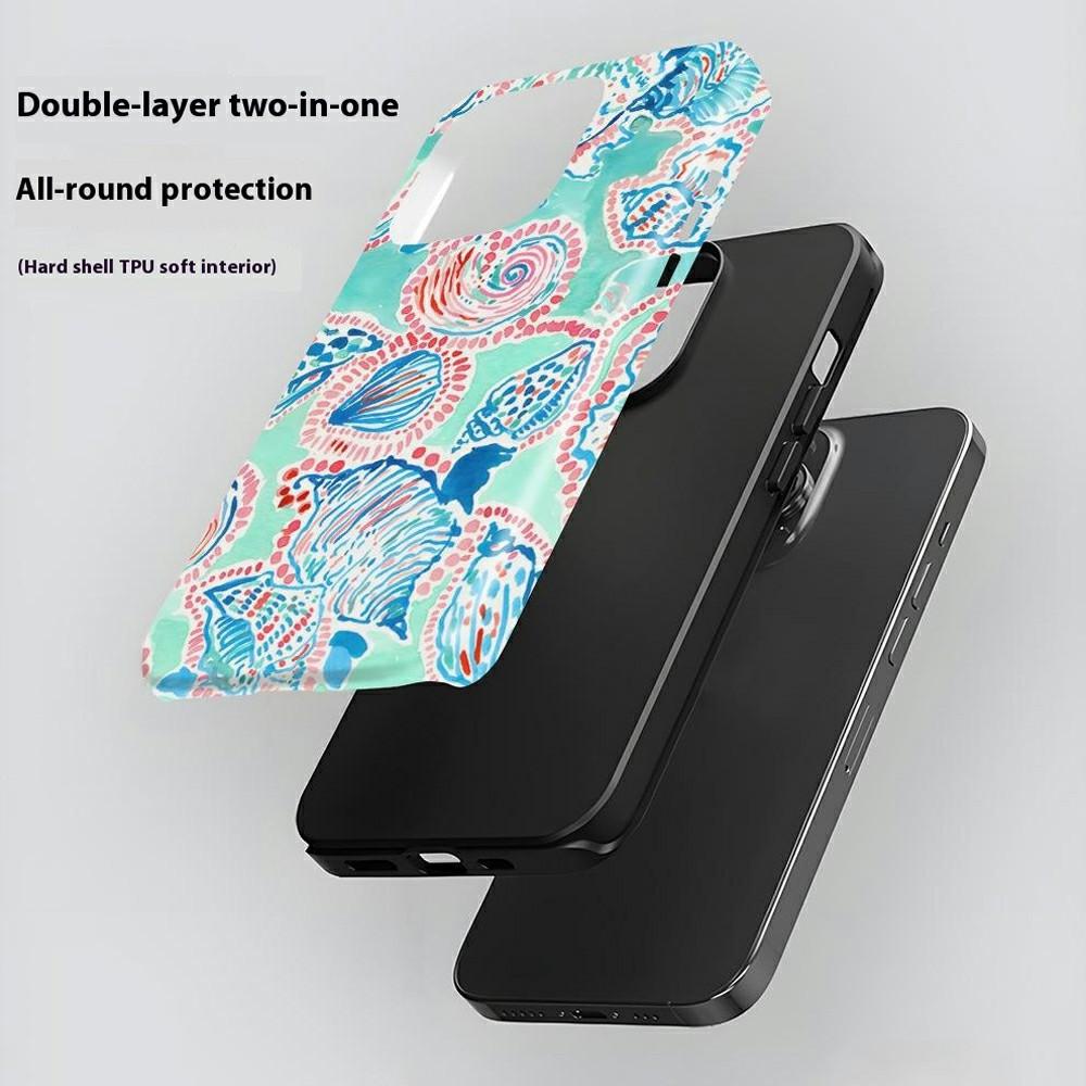 For iPhone 15 Pro Case Stylish Plant Pattern Shockproof PC+TPU Phone Back Cover DS100
For iPhone 15 Pro Case Stylish Plant Pattern Shockproof PC+TPU Phone Back Cover DS100