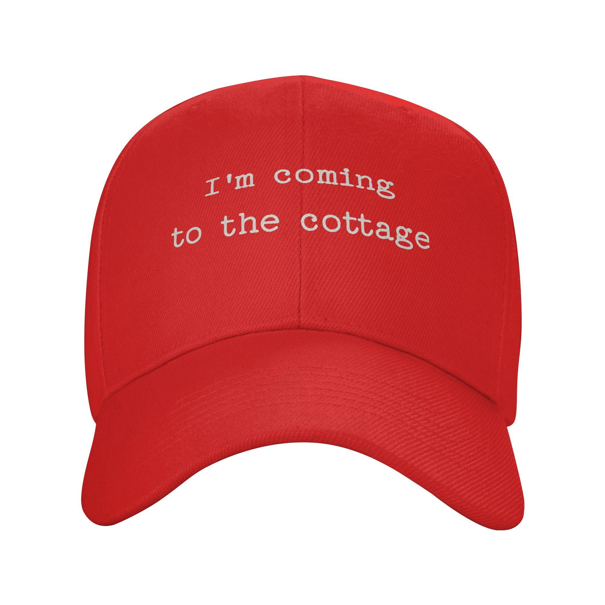 Im Coming to the Cottage Baseball Cap y2k Cool Hip Hop Hats Summer Female Male Hunting Camping Snapback Cap One Size
Im Coming to the Cottage Baseball Cap y2k Cool Hip Hop Hats Summer Female Male Hunting Camping Snapback Cap One Size